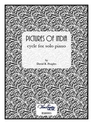 Pictures of India piano sheet music cover Thumbnail